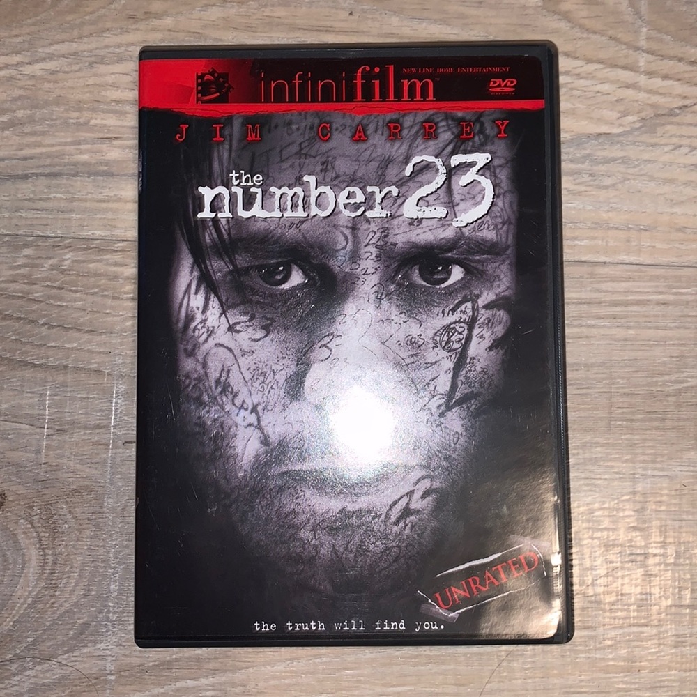 The Number 23 with Jim Carrey unrated dvd